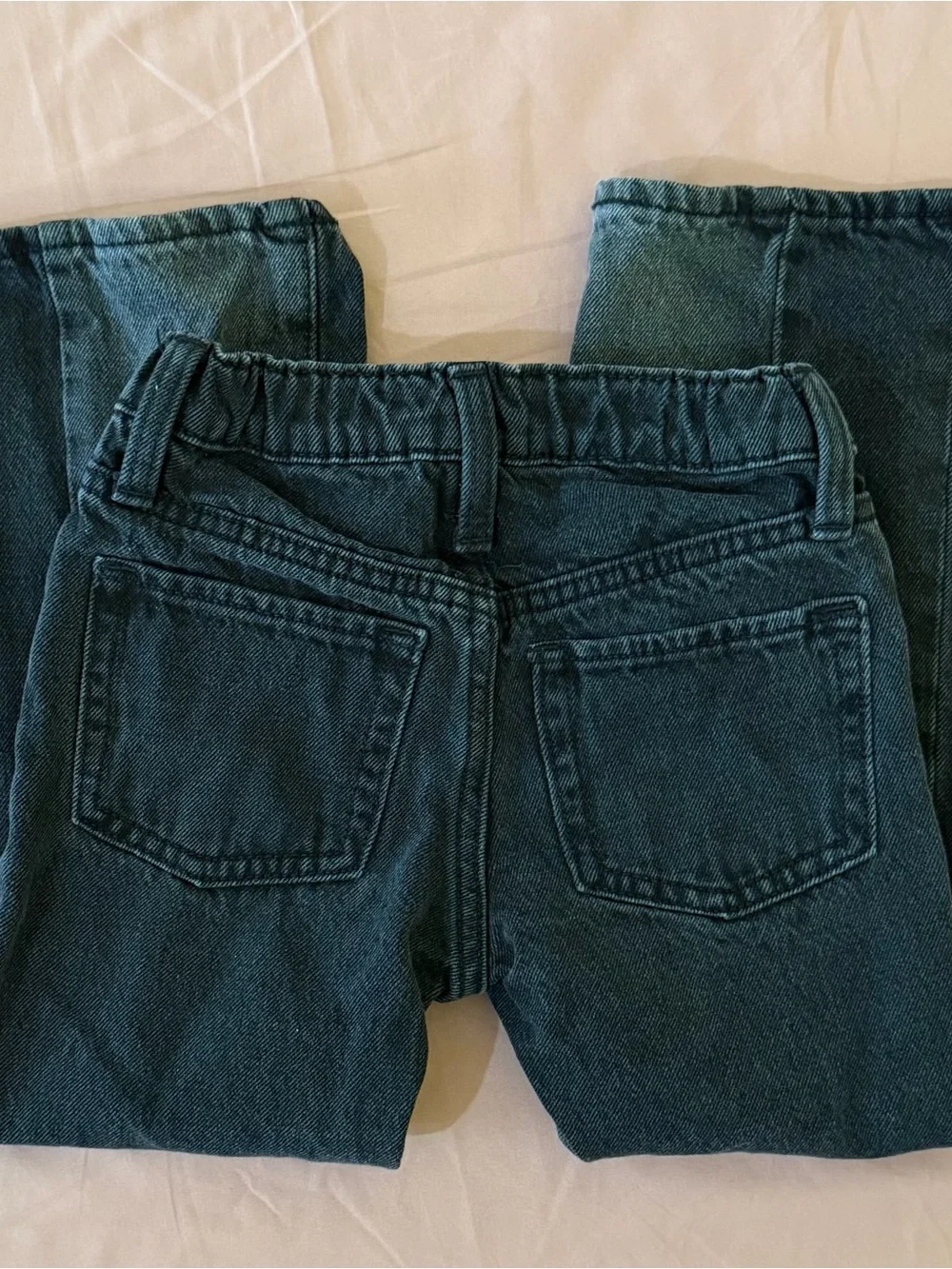 Old Navy Kids Dark Gray Pull-On Denim Leggings